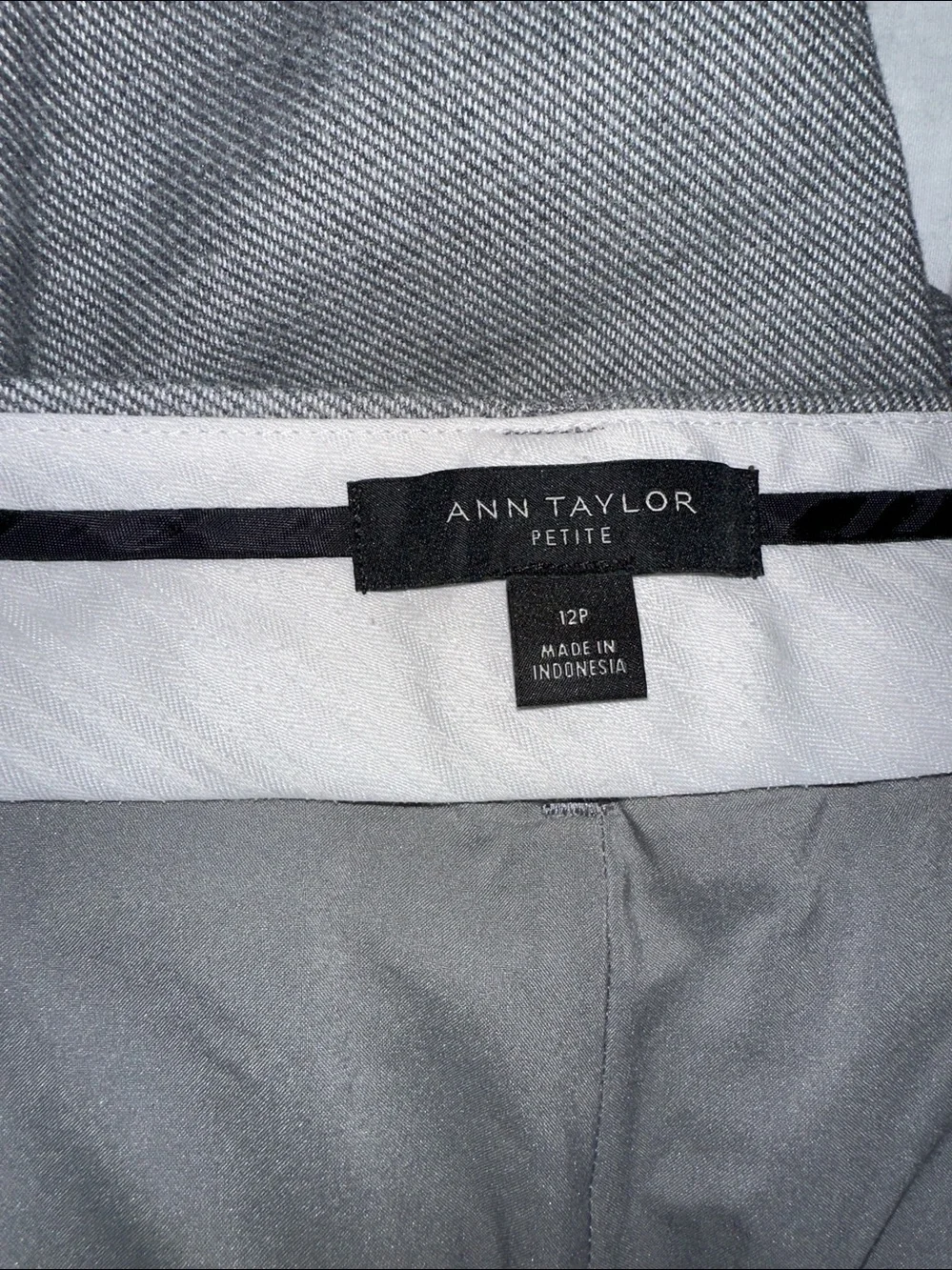 Ann Taylor Women’s Light Gray Dress Pants 12p